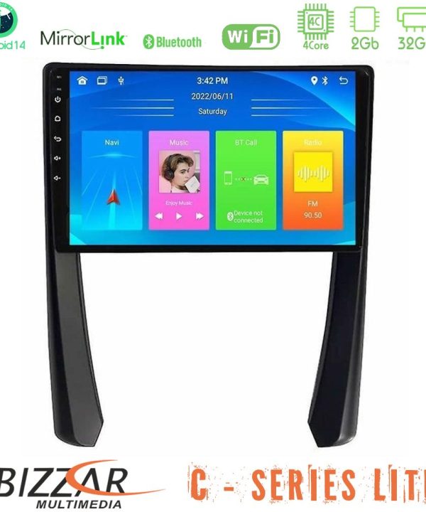 Kimpiris - Bizzar C Series Lite 4Core Android14 2+32GB  Porsche 911/Cayman/Boxster Navigation Multimedia Tablet 9"
