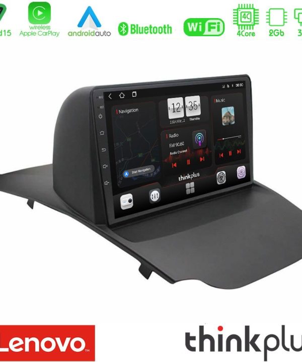 Kimpiris - Lenovo Thinkplus Series 4Core Android15 2+32GB  Ford Ecosport 2014-2017 Navigation Multimedia Tablet 9" Με Carplay & Android Auto