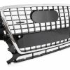 Kimpiris - Μάσκα Για Audi Q5 8R 08-12 SQ5 Look Χρώμιο / Μαύρο Γυαλιστερό 1 Τεμάχιο