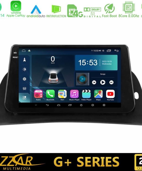 Kimpiris - Bizzar G+ Series Renault Kangoo 2013-2018 8Core Android14 6+128GB Navigation Multimedia Tablet 9"
