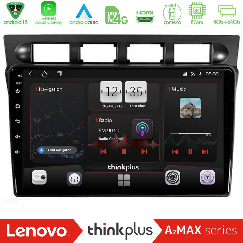 Lenovo Thinkplus A2MAX Series 8Core Android15 4+64GB Kia Picanto 2004 ...