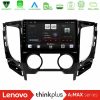 Kimpiris - Lenovo Thinkplus A2MAX Series 8Core Android15 4+64GB Mitsubishi L200 2016-> amp; Fiat Fullback (Manual A/C) Navigation Multimedia Tablet 9"