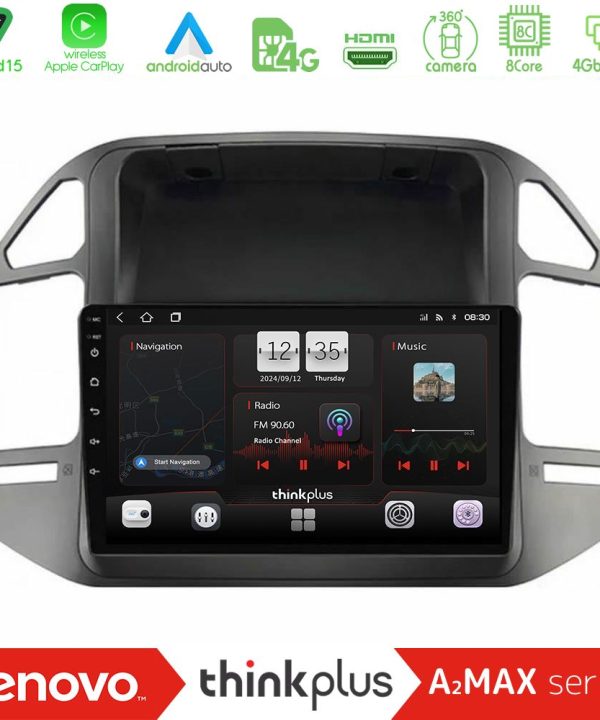 Kimpiris - Lenovo Thinkplus A2MAX Series 8Core Android15 4+64GB Mitsubishi Pajero 2002-2006 Navigation Multimedia Tablet 9"