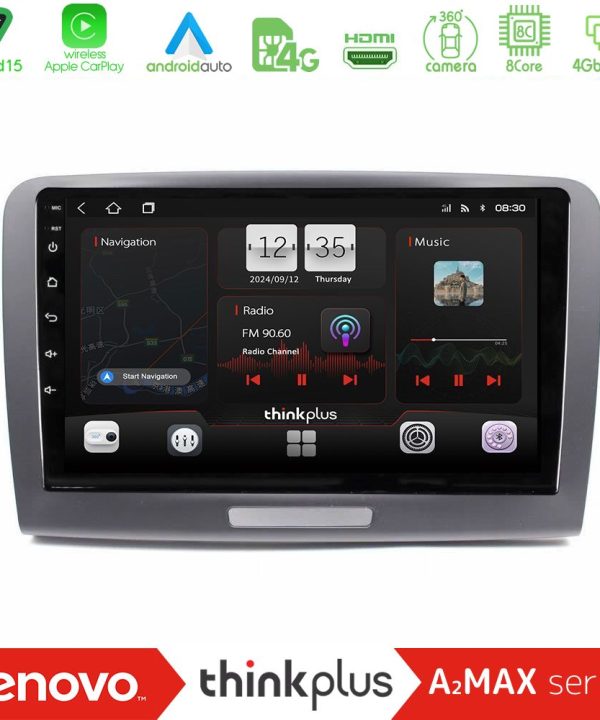 Kimpiris - Lenovo Thinkplus A2MAX Series 8Core Android15 4+64GB  Skoda Superb 2008-2015 Navigation Multimedia Tablet 9"