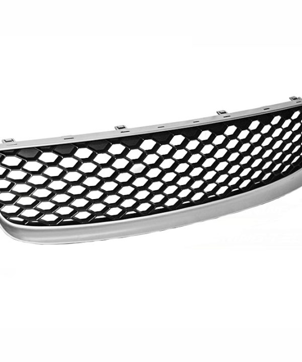 Alternative view of Μάσκα Για Audi TT 8N 98-06 TTRS Look Κυψελωτή Ασημί/Μαύρο 1 Τεμάχιο