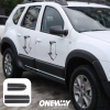 Body Cladding compatible with DACIA Duster Series 1 2010-2017