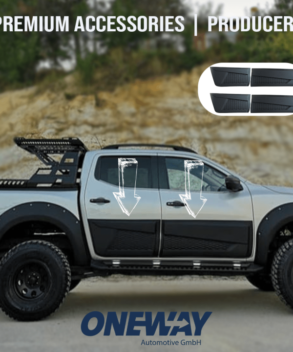 Body Cladding compatible with NISSAN Navara NP300 (D23) 2014-2021 (Jumbo)