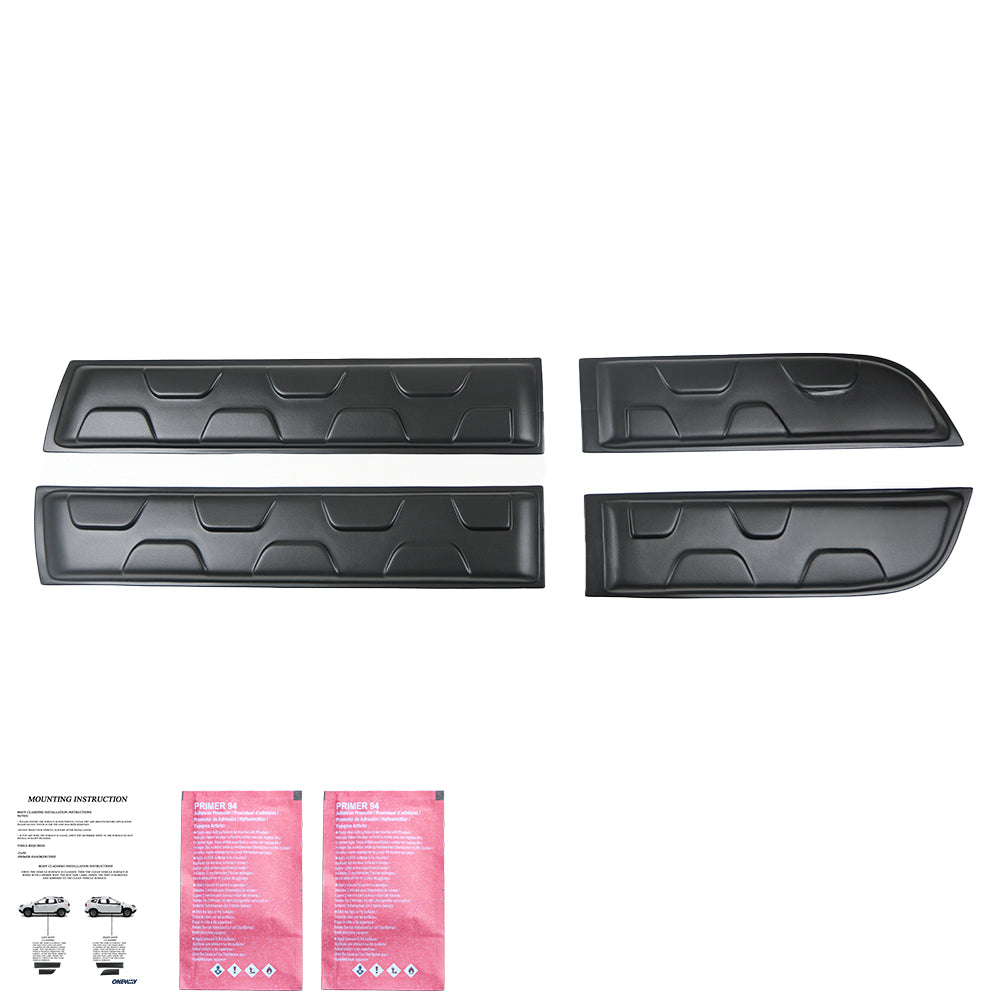 Body Cladding compatible with DACIA Duster Series 1 2010-2017 (Off-Road)