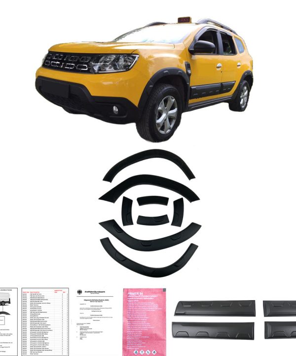 Body Kit compatible with DACIA Duster Series 2 2018+ (Offroad) (w/o Duster Marking)