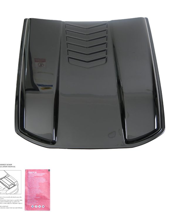 Bonnet Scoop compatible with VW VOLKSWAGEN Amarok Mk1 2010-2021 ( Gloss Black )