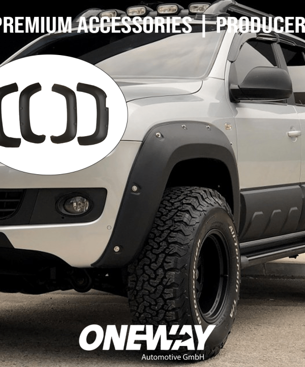 Fender Flares compatible with VW VOLKSWAGEN Amarok MK1 Facelift 2016-2021 with ABE TÜV