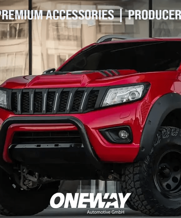 Fender Flares compatible with NISSAN Navara NP300 (D23) 2014-2017 with ABE TÜV