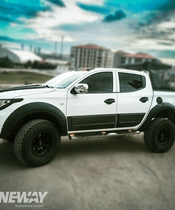 Fender Flares compatible with MITSUBISHI L200 Triton Series 5 2015-2018 with ABE TÜV