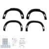 Fender Flares compatible with Mercedes X Class W470 2017+ with ABE TÜV (Gloss Black)