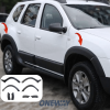 Wheel Arch Trims compatible with DACIA Duster Series 1 2010-2017 with ABE TÜV