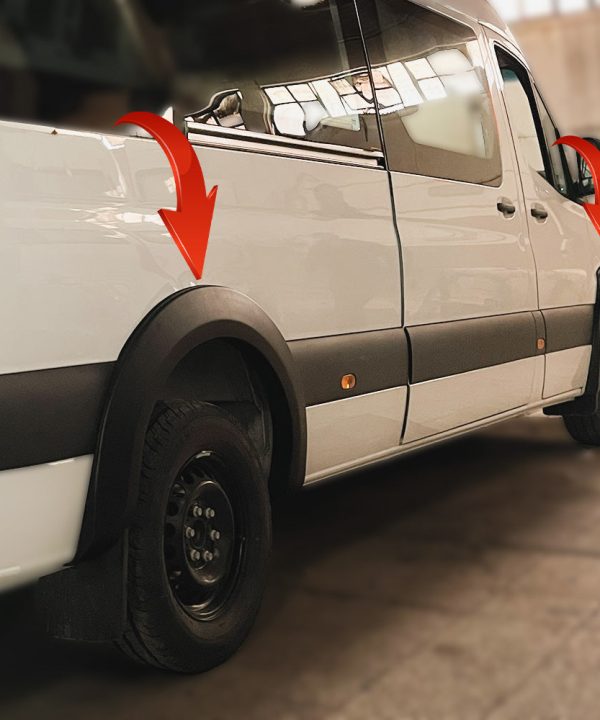 Fender Flares compatible with MERCEDES Sprinter W907 2018+