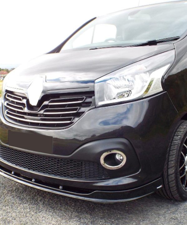 Front Splitter compatible with RENAULT Trafic X82 2014-2018 with ABE TÜV