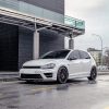 Front Splitter compatible with VW VOLKSWAGEN Golf MK 7 R 2013-2016 Version 2 with ABE TÜV