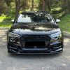 Front Splitter compatible with AUDI S3 8V Sedan 2016-2020 with ABE TÜV