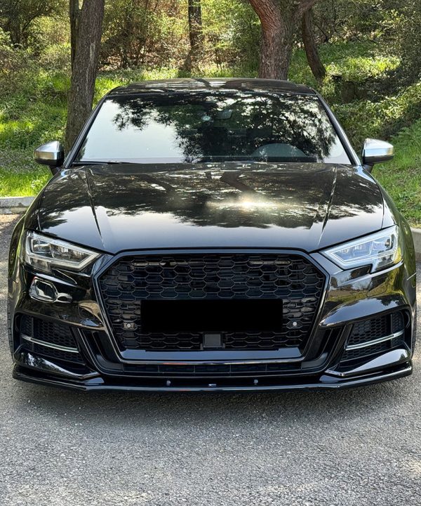 Front Splitter compatible with AUDI S3 8V Sedan 2016-2020 with ABE TÜV