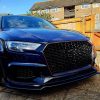 Front Splitter compatible with AUDI RS3 8V Facelift 2017-2020 with ABE TÜV