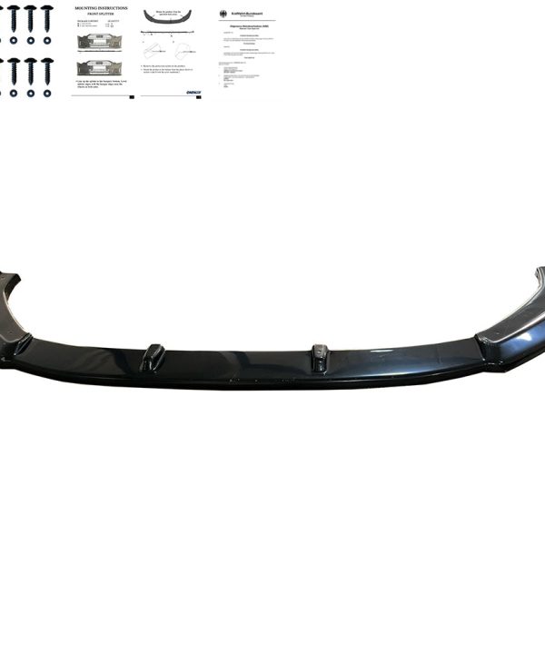 Front Splitter compatible with AUDI RS4 B9 2017-2019 with ABE TÜV