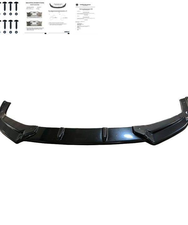 Front Splitter compatible with AUDI RS6 C8 2019+ with ABE TÜV