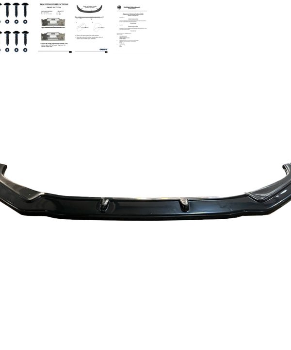 Front Splitter compatible with AUDI A4 S-Line / S4 B9 2016-2019 with ABE TÜV
