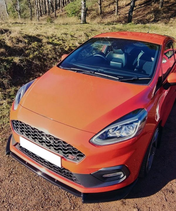Front Splitter compatible with FORD Fiesta MK8 ST / ST-Line 2017-2021 with ABE TÜV