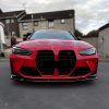 Front Splitter compatible with BMW M4 Series G82 / M3 Series G80 2021+ with ABE TÜV