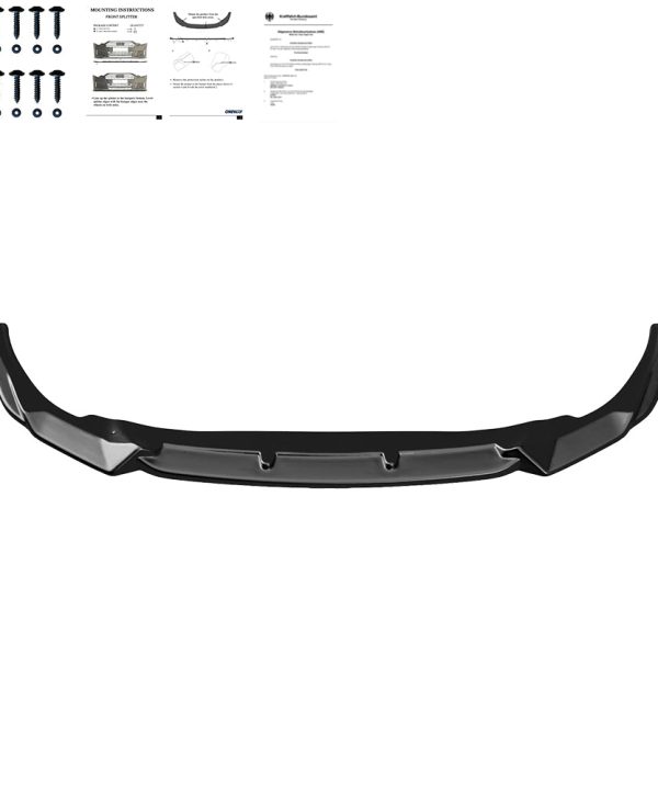Front Splitter compatible with BMW Z4 Series G29 M-Pack 2018+ with ABE TÜV
