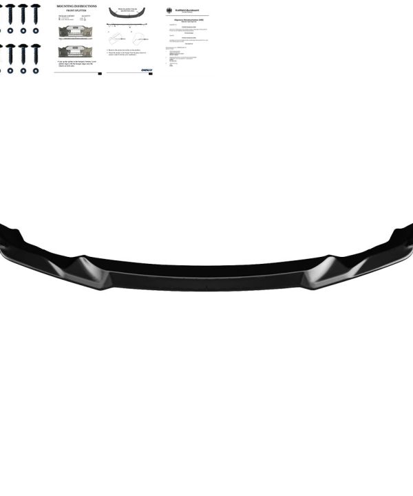 Front Splitter compatible with BMW M2 Series Competition F87 2018-2020 with ABE TÜV