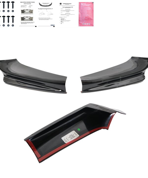 Front Flaps compatible with BMW 5 Series F10/F11 M-Pack 2011-2016 with ABE TÜV