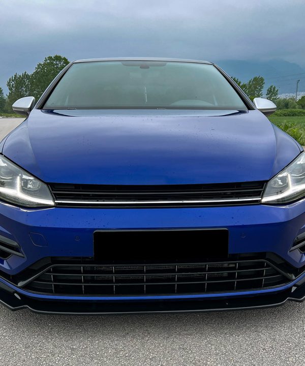 Front Splitter compatible with VW VOLKSWAGEN Golf MK 7.5 R 2017-2020 Version 3 with ABE TÜV