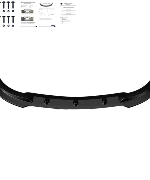Front Splitter compatible with MERCEDES Sprinter W907 2018+ Version 2 with ABE TÜV