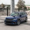 Front Splitter compatible with VW VOLKSWAGEN Tiguan MK2 R/R-Line Facelift 2020+ with ABE TÜV
