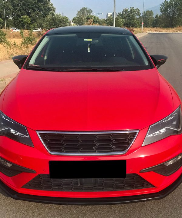 Front Splitter compatible with SEAT Leon FR MK3 Facelift 2017-2019 Version 2 with ABE TÜV