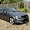 Front Splitter compatible with MERCEDES C Class W204 AMG-Line Facelift 2011-2014 with ABE TÜV