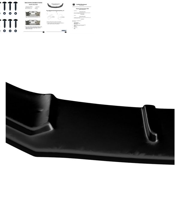 Front Splitter compatible with AUDI TT RS 8J 2009-2013 with ABE TÜV