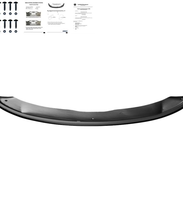 Front Splitter compatible with TESLA Model 3 2017+ with ABE TÜV