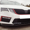 Front Splitter compatible with SKODA Octavia RS MK3 2013-2016 with ABE TÜV