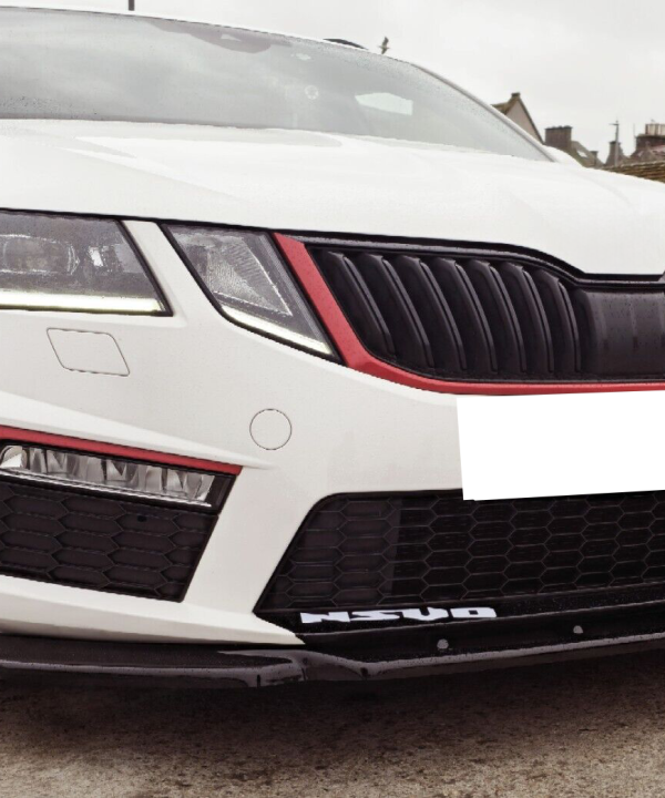 Front Splitter compatible with SKODA Octavia RS MK3 2013-2016 with ABE TÜV
