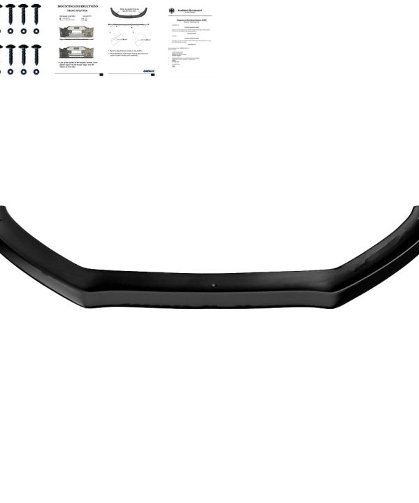 Front Splitter compatible with AUDI A5 S-line / S5 8T Facelift 2011-2016 with ABE TÜV