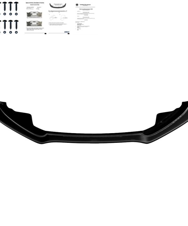 Front Splitter compatible with AUDI A5 S-line / S5 8T 2007-2011 with ABE TÜV