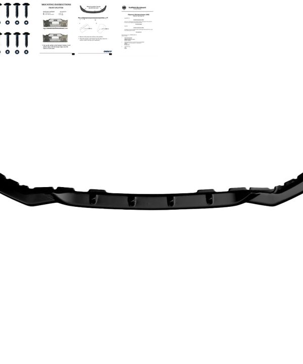 Front Splitter compatible with BMW X7 M-Pack G07 2018-2022 with ABE TÜV