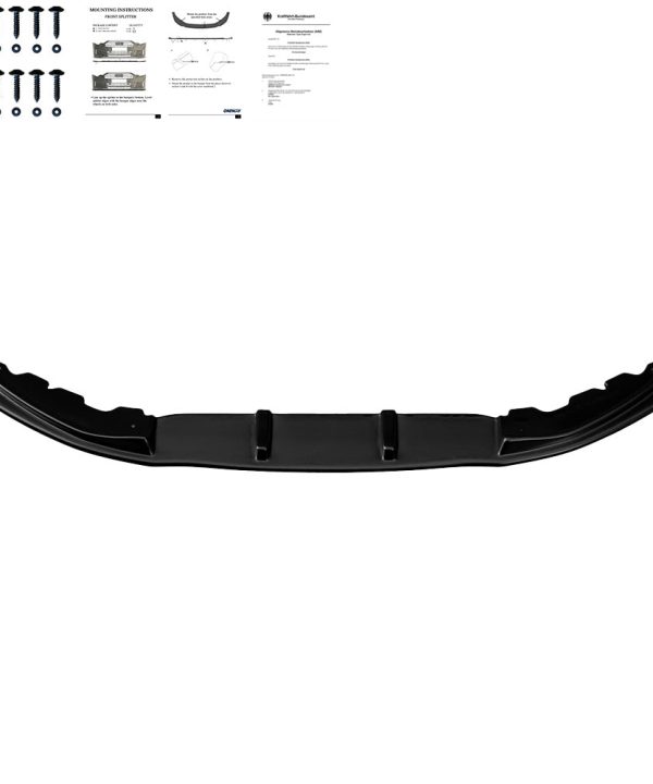 Front Splitter compatible with BMW 7 Series G11 M-Pack 2015-2018 with ABE TÜV