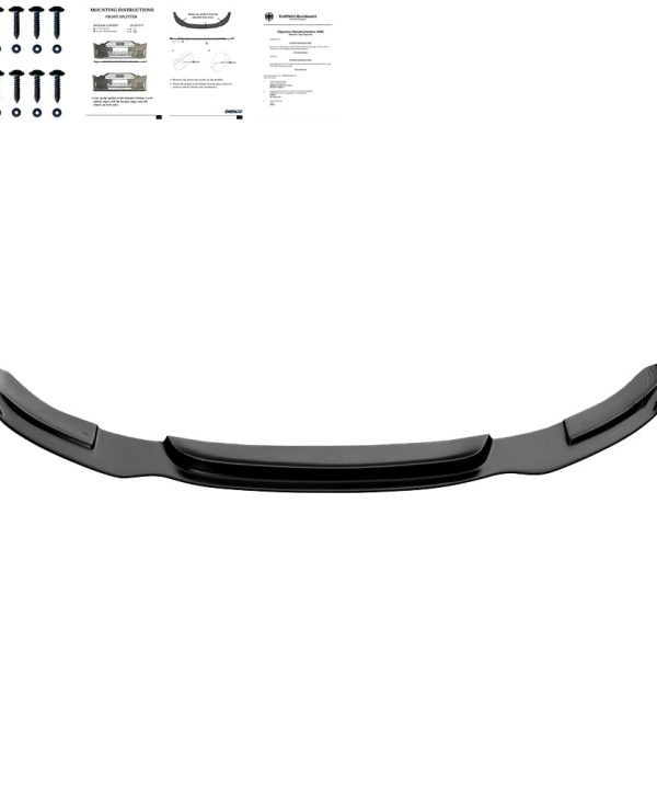Front Splitter compatible with BMW 3 Series F34 GT 335i M-Pack 2012-2017 with ABE TÜV