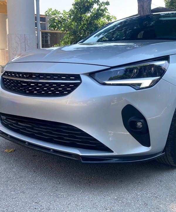 Front Splitter compatible with OPEL Corsa 2020+ with ABE TÜV