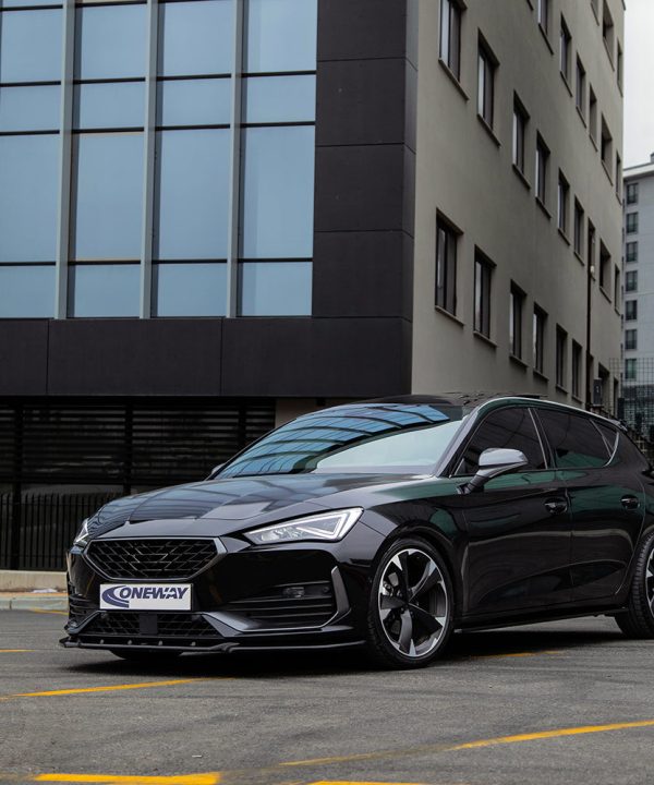 Front Splitter compatible with CUPRA Leon 2020-2024 with ABE TÜV