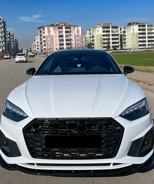 Front Splitter compatible with AUDI A5 S-Line / S5 F5 Facelift 2019-2024 with ABE TÜV